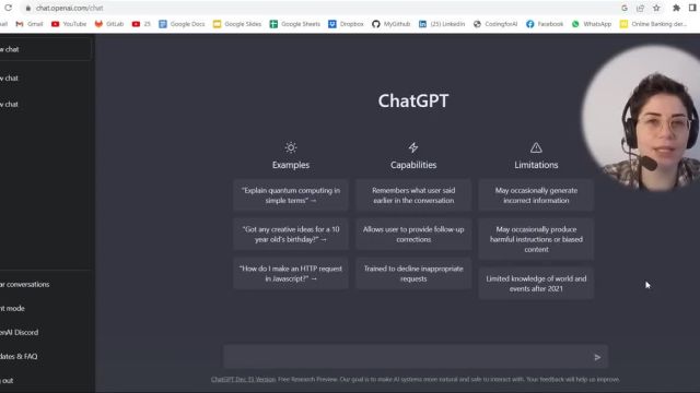 توضیحاتی درباره ChatGPT : پلتفرم هوش مصنوعی برای گفتمان و تعامل با سیستم ها