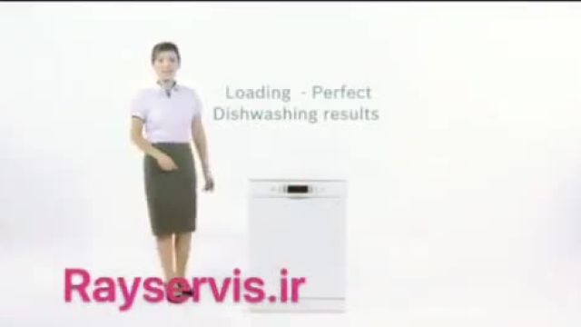 طرز استفاده از ماشین ظرفشویی بوش