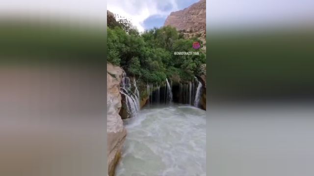 کشف کنید: آبشاری زیبا در شهرستان سمیرم، اصفهان