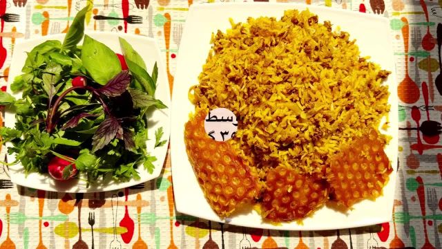 طرز تهیه کلم پلو مجلسی و خوشمزه به سبک تهرانی اصیل