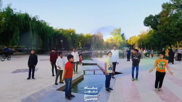 سرود خیابانی عید غدیر اقلید فارس || سرود گروهی خیابانی عید غدیر