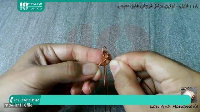 روش ساخت دستبند با سیم مفتول