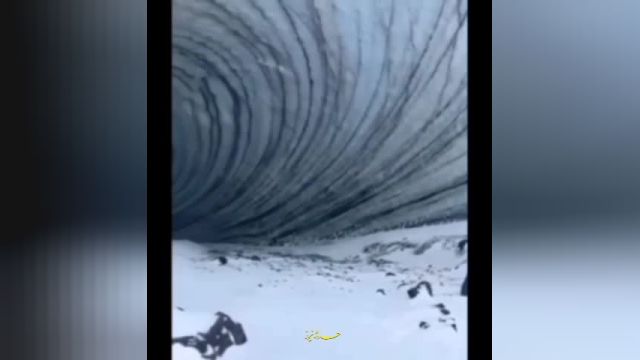 کشف تونلی عجیب در قطب جنوب: ویدیوی هیجان انگیز