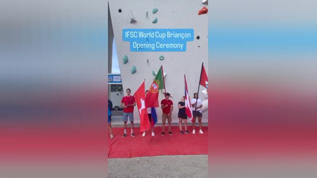 ویدیوی بی‌ احترامی برات زاده، ملی‌ پوش سنگنوردی به پرچم ایران