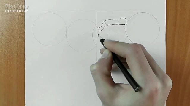 آموزش نقاشی دست اسکلت که قلب می‌ سازد - مرحله به مرحله