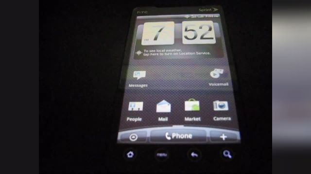 روش S-ON HTC EVO 4G Gingerbread از Revolutionary