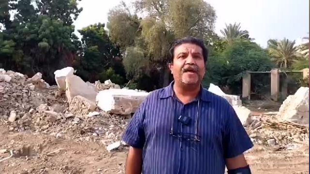تخریب آخرین نمای خانه تاریخی  بندرعباس