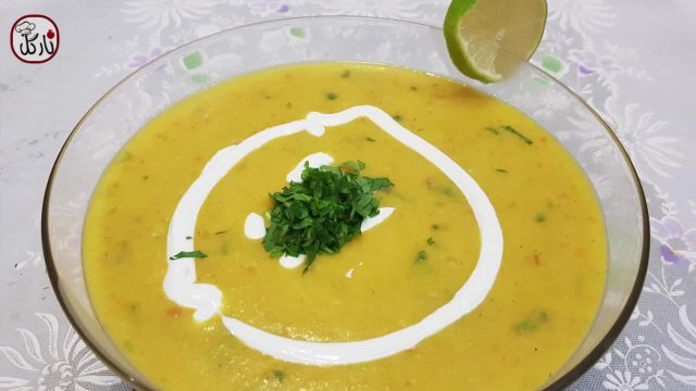 طرز تهیه سوپ کدو حلوایی خوشمزه و لعابدار فوق العاده مقوی