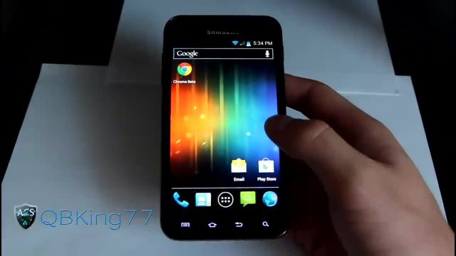 بررسی رام AOSP ICS mod در Samsung Epic 4G Touch