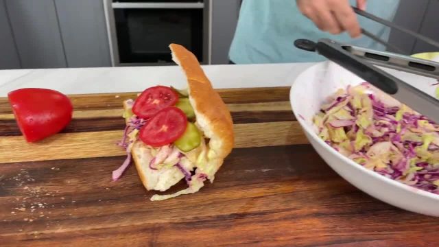 آموزش ساندویچ شنیسل مرغ خوشمزه و بی نظیر به روش خانگی