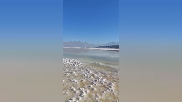 تصاویری اسفناک از وضعیت دریاچه ارومیه