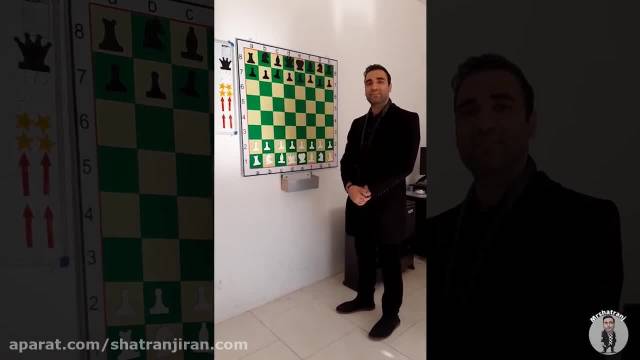آموزش شطرنج حرفه ای |شروع بازی گامبی وزیر نپذیرفته