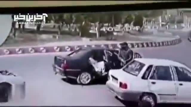 لحظه وحشتناک آدم‌ربایی مسلحانه در زابل مقابل چشم مردم