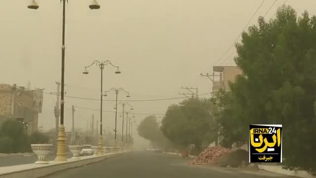 وقوع پدیده ریز گردها در قلعه‌ گنج کرمان