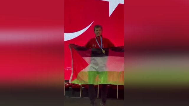 قهرمان کنگ‌فو: پرچم فلسطین برافراشته شدن در اروپا!