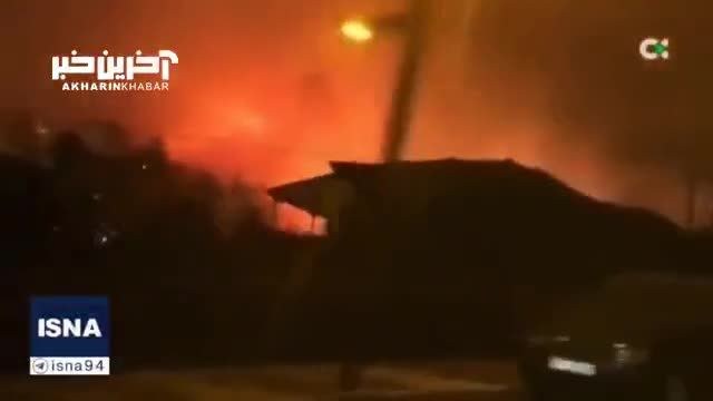 تخلیه هزاران نفر در پی آتش‌سوزی‌ های گسترده در جزایر قناری