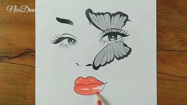 با این راهنمای گام به گام بر هنر نقاشی آسان مسلط شوید: چگونه یک چهره زیبا بکشیم | آموزش طراحی با مداد