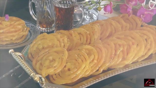 طرز تهیه جلبی افغانی ترد و خوشمزه مخصوص ماه رمضان