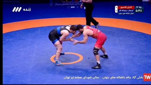 نبرد برتر کامران قاسم پور در مقابل آسخاب سعداله یف روس در جام باشگاه‌ های جهان