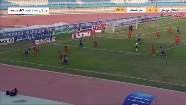 خلاصه بازی استقلال خوزستان با مس رفسنجان - ویدیو
