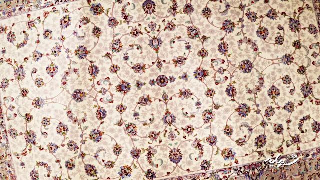 فرش سرمایه فرش شانه به شانه ی دستباف (100% پشمی)