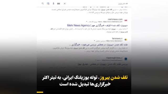 دلیل تلف شدن پیروز ( توله یوز ایرانی ) | ویدیو