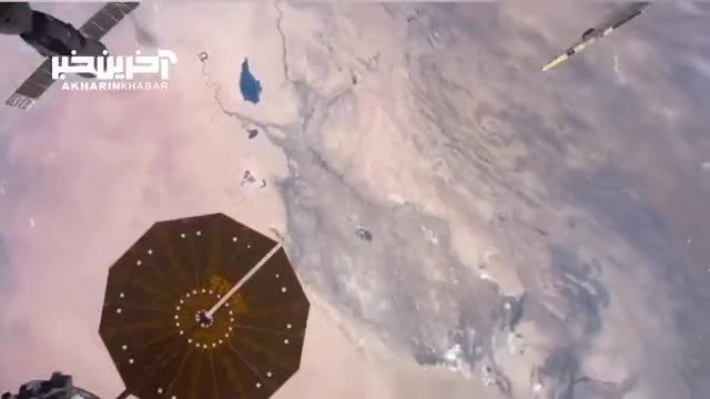 خلیج فارس از نگاه فضانوردان ساکن ایستگاه فضایی