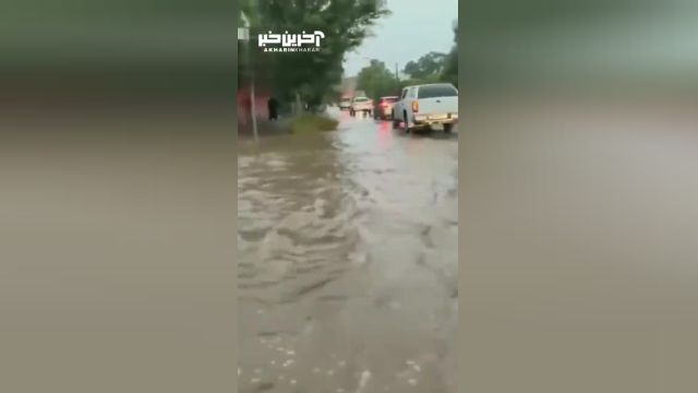 وضعیت خیابان ها در شهر بریزبن استرالیا پس از بارندگی