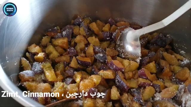 طرز پخت مربای آلو سیاه خوشمزه و خوشرنگ به سبک افغانی