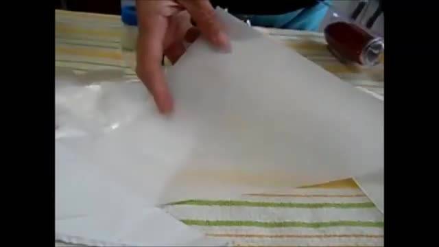 آموزش ساخت قیف یکبار مصرف کاغذی | قیف قنادی
