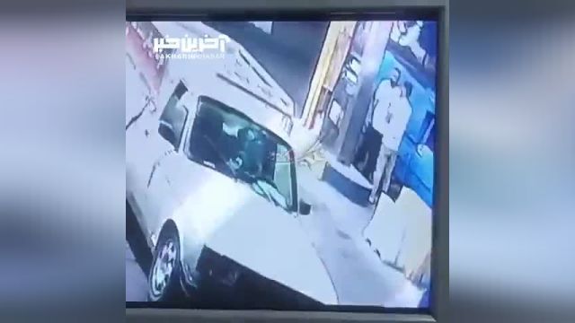 کلیپ انفجار یک خودرو در پمب بنزین