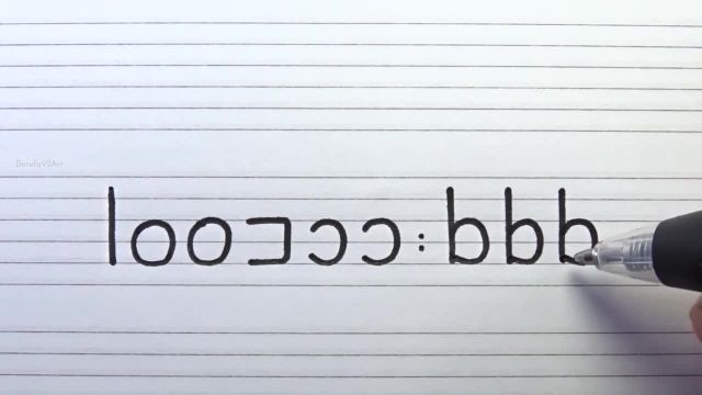 نحوه نوشتن حروف کوچک انگلیسی | از حروف a تا z