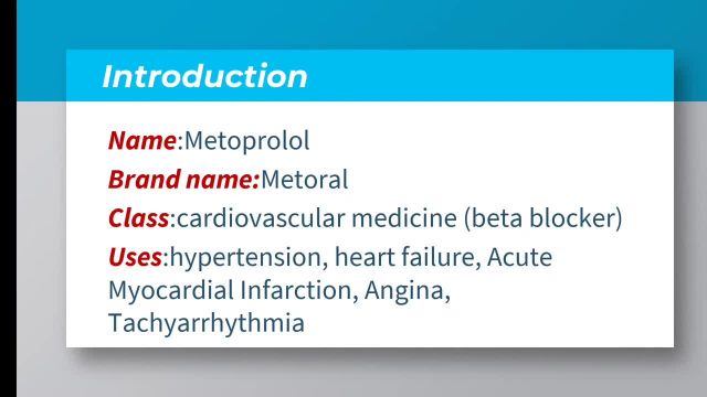 همه چیز در مورد متوپرولول metoprolol | داروی کنترل کننده فشار خون و تپش قلب