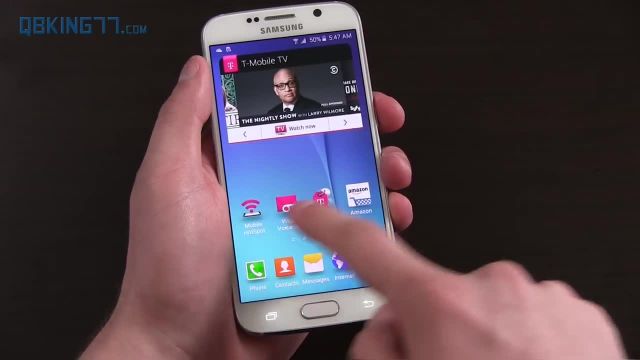راه اندازی و بررسی اسکنر اثر انگشت در Galaxy S6