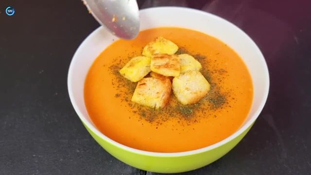 طرز تهیه سوپ گوجه فرنگی (بادمجان رومی) خوشمزه و آسان
