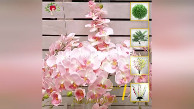 لیست گل مصنوعی ارکیده صورتی | فروشگاه ملی