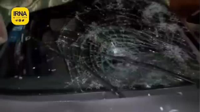 اولین ویدیو از خودرویی که مامور پلیس را در ایذه زیر گرفت