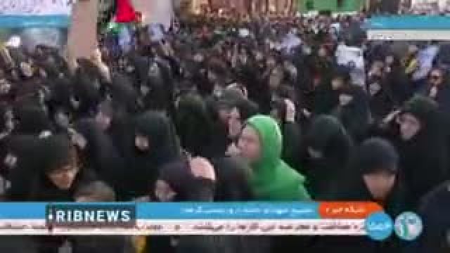 تشییع شهدای حمله تروریستی کرمان در مشهد: یک روز تلخ و افتخارآمیز