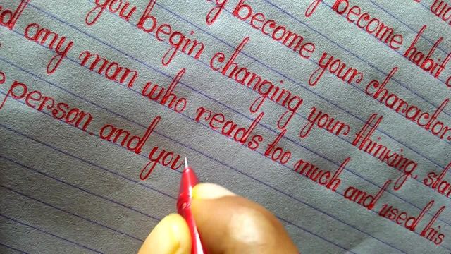نحوه نوشتن دستخط منظم به انگلیسی | بهبود مهارت نوشتاری انگلیسی
