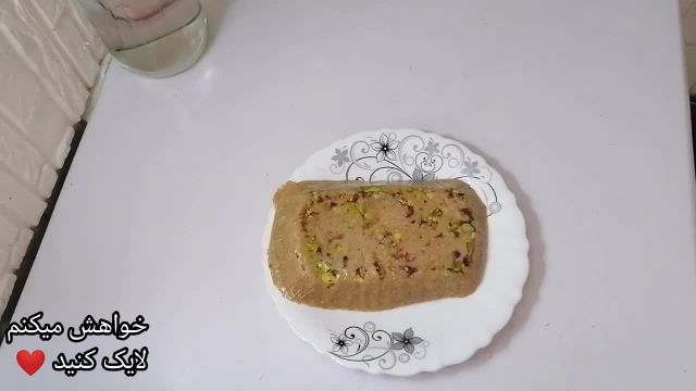 طرز تهیه حلوا ارده رژیمی با جو دوسر (بدون شکر و شیرخشک)