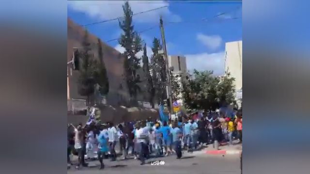 درگیری شدید در تل آویو منجر به زخمی شدن 13 نفر شد + ویدیو