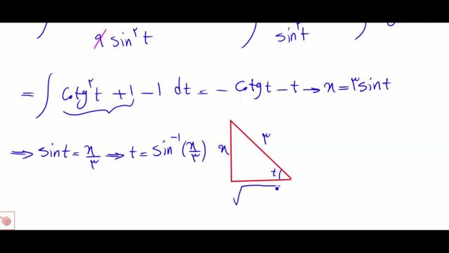 روش حل انتگرال با تغییر متغیر مثلثاتی (جلسه 34)