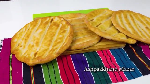 روش پخت نان پنجه کش افغانی نان محلی و محبوب افغان ها