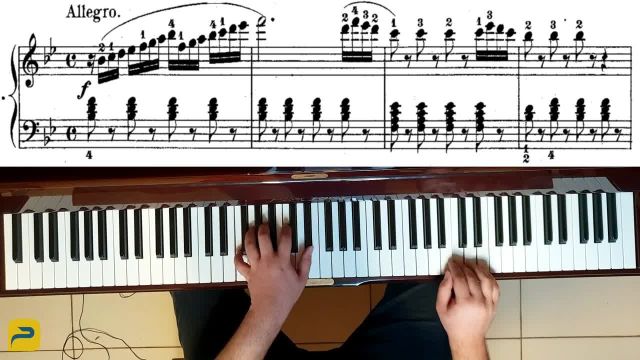 آموزش تصویری پیانو جلسه سیزدهم | بابک رشیدیان