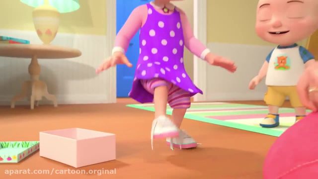 کلیپ انیمیشنی آموزش بستن بند کفش به کودک شما