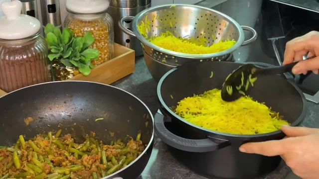 طرز تهیه لوبیا پلو ایرانی با طعم و عطری بی نظیر