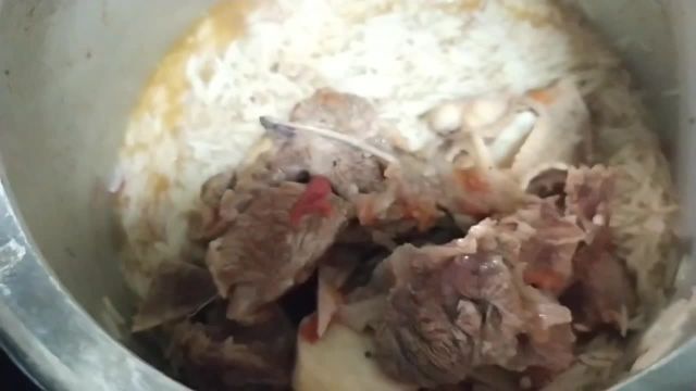 روش پخت پلو افغانی با گوشت خوشمزه و مخصوص مجالس