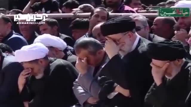 عزاداری رئیس‌جمهور در مراسم اربعین حسینی