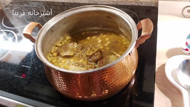 آموزش نخودآب خوشمزه و پرخاصیت غذای سنتی ایرانی