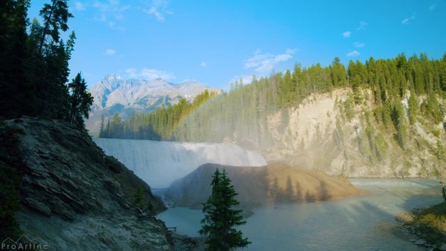 8 ساعت غوغای پرندگان و صدای آرامش بخش آبشار برای آرامش عمیق در کانادا